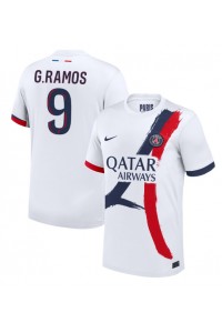 Fotbalové Dres Paris Saint-Germain Goncalo Ramos #9 Venkovní Oblečení 2024-25 Krátký Rukáv